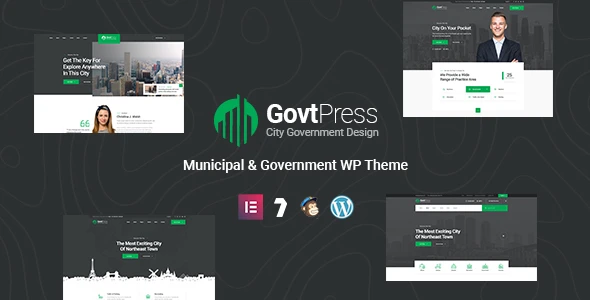 GovtPress – Municipal and Government WordPress Theme + RTL